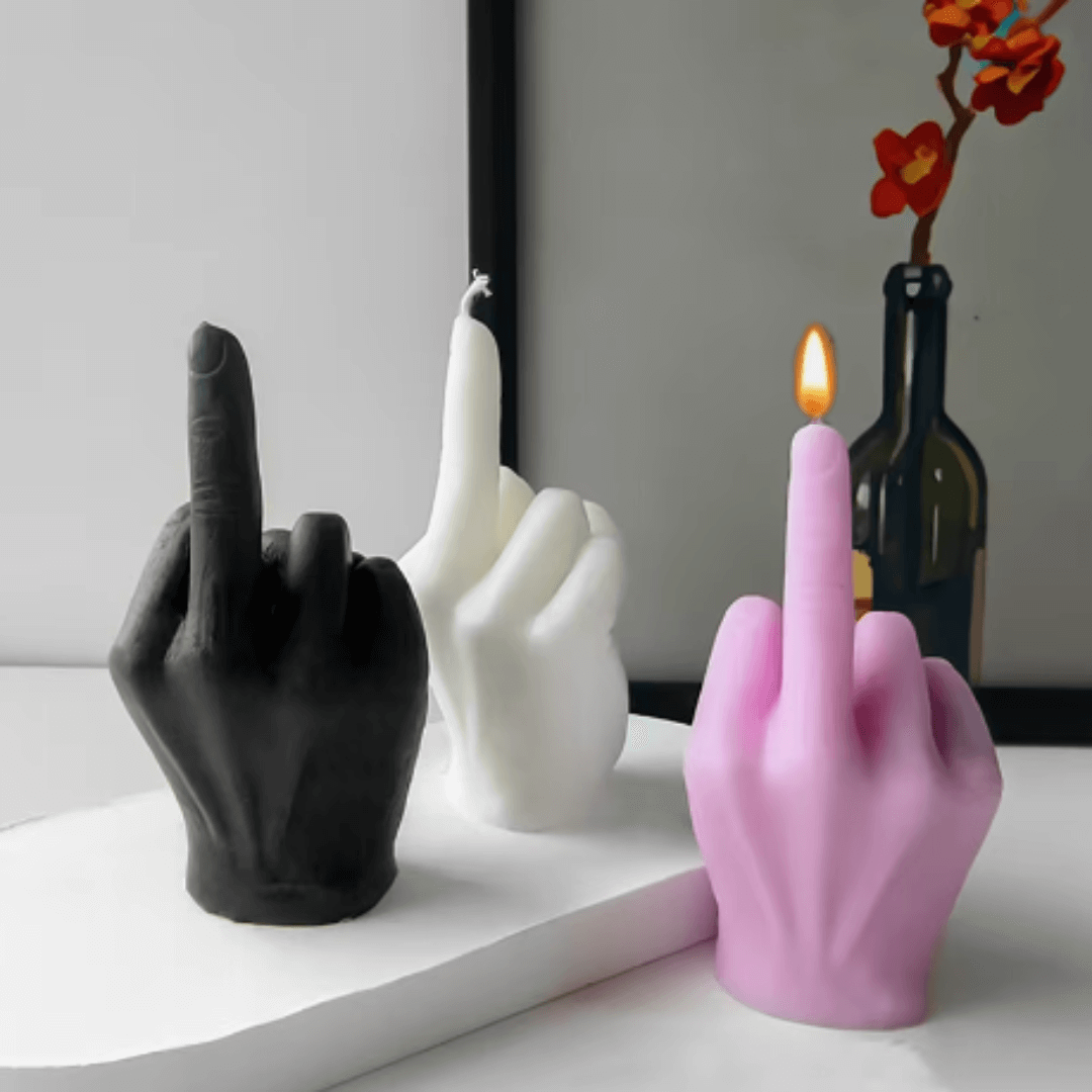 Scent Pack with All 3 Perfumes in 1 Set - Unique and Fun Medium Size High Quality Candle Decoration