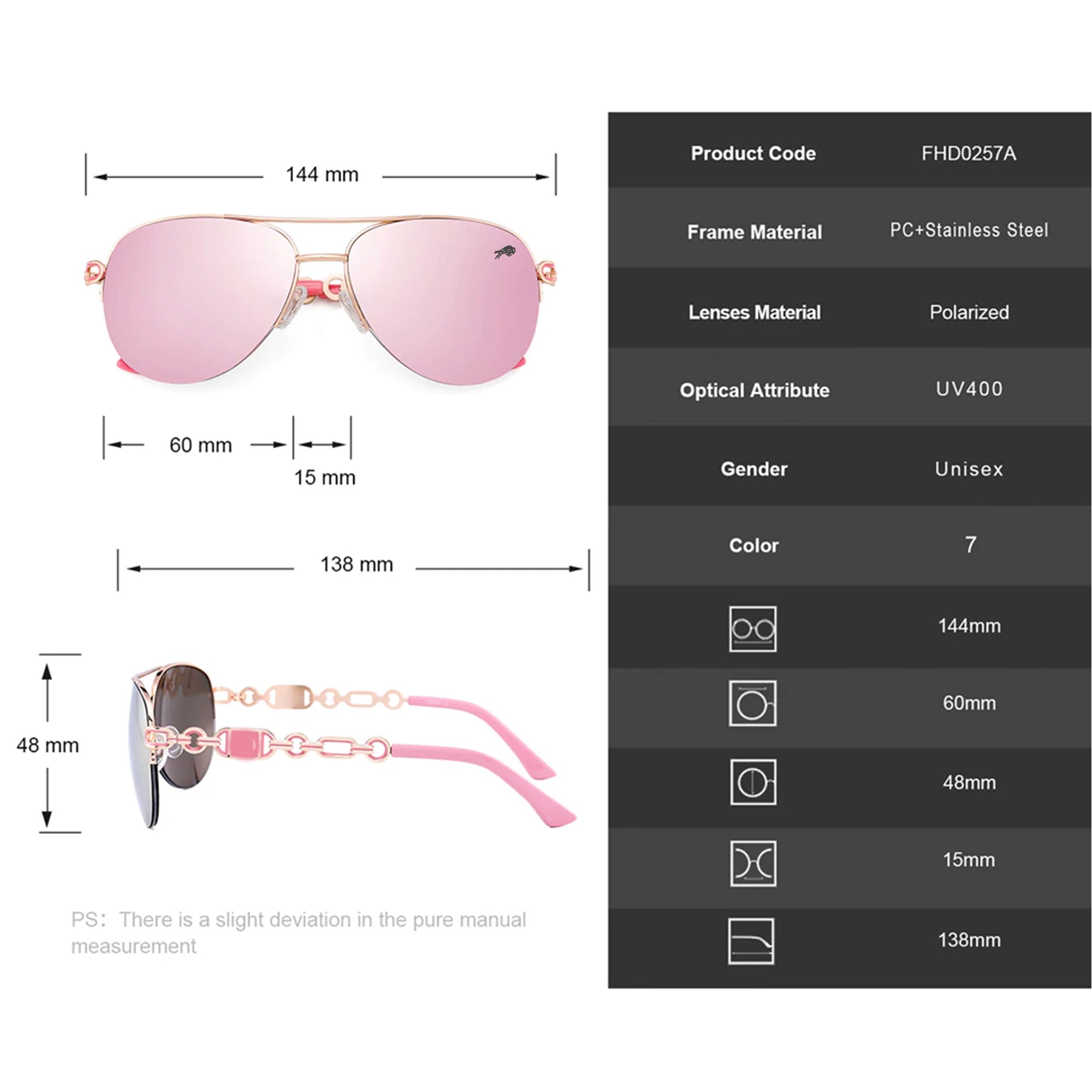 BUBI Polarized Sunglasses for Women Ver 10 NF