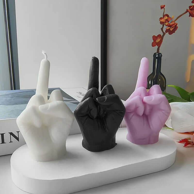 Scent Pack with All 3 Perfumes in 1 Set - Unique and Fun Medium Size High Quality Candle Decoration